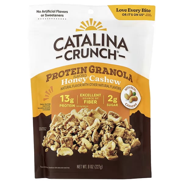 Catalina Crunch, Protein Granola, Honey Cashew, 8 oz (227 g)