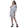 thumbnail image 3 of Moomaya Robes d'Été en Georgette Imprimée Femmes Plage Hawaïennes Mini Robes Femmes, 3 of 6