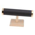 thumbnail image 1 of LYUMO Bracelet Holder,T Bar Bracelet Holder Earrings Bangle Pendants Watch Key Jewelry Display Stand For Home Organization Retail Shop,Wooden Jewelry Storage Rack, 1 of 8