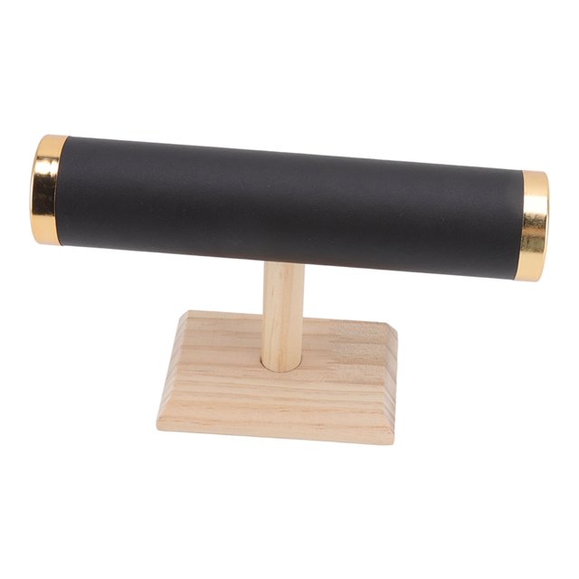 LYUMO Bracelet Holder,T Bar Bracelet Holder Earrings Bangle Pendants Watch Key Jewelry Display Stand For Home Organization Retail Shop,Wooden Jewelry Storage Rack
