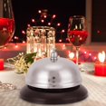 thumbnail image 2 of Appelez Bell-dîner en Acier Inoxydable Appel Bell Service de Bureau Bell pour Cuisine café-Restaurant, 2 of 8