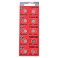 thumbnail image 1 of 10-Pack LR41 / AG3 Toshiba Alkaline Button Batteries, 1 of 1