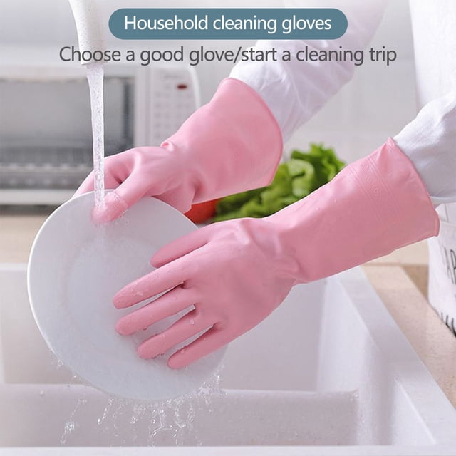 zanvin Gants de Nettoyage pour Vaisselle, Gants de Cuisine Réutilisables, Antidérapants