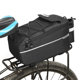 Panier Arrière Vélo Pliable – Acier, 50 Kg Max, 37x27x20 Cm, Réflecteur Inclus, Pour Vélos électriques, Route, VTT, Courses