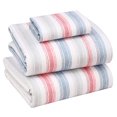 thumbnail image 1 of Ruvanti 100% Cotton Sheets - Crispy Cooling Percale Sheets For Twin Size Bed, Breathable & Durable Twin Sheet Set, 16 Inches Deep Pocket Sheets, Times, 3 Pieces, 1 of 5