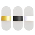 thumbnail image 3 of amdohai Modern Wall Sconce Acrylic Aluminum 6W LED Up Down Lamp AC, 3 of 7