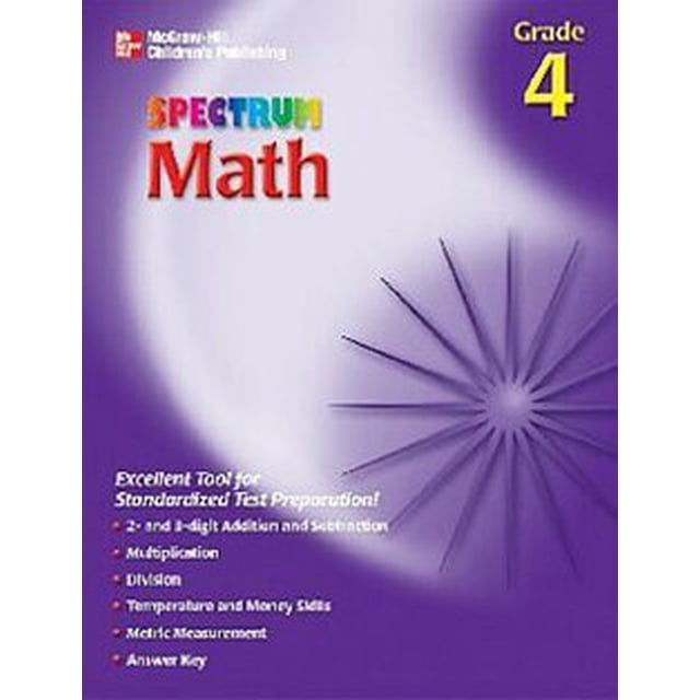 Spectrum Math Gr 4