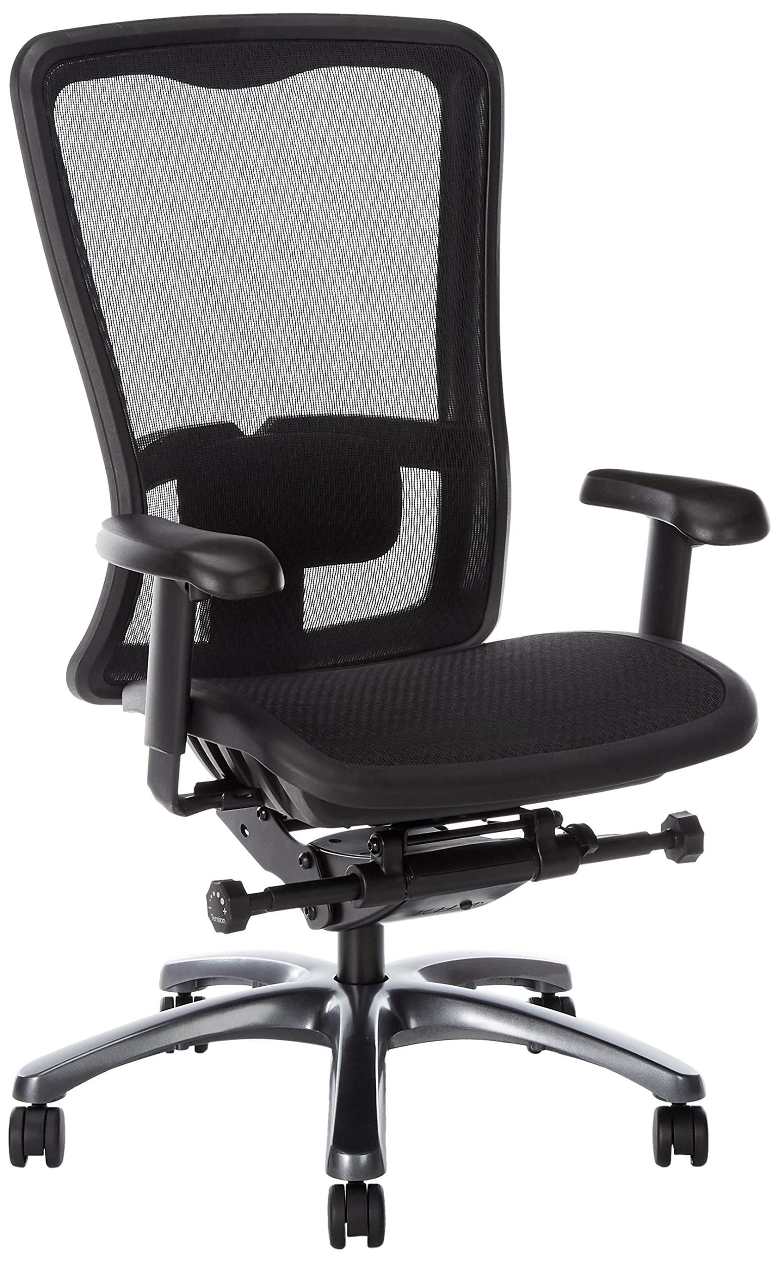Office Star ProGrid High Back Office Chair in Black Fabric