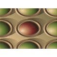 thumbnail image 1 of Ahgly Company Machine Washable Indoor Rectangle Transitional Brown Area Rugs, 2' x 3', 1 of 7