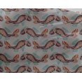 thumbnail image 4 of oneOone Georgette Viscose Fabric Fish Block Printed Fabric 1 Yard 42 Inch Wide, 4 of 4