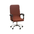 thumbnail image 2 of Solid Color Brushed High Elastic Chair Cover Soft And Comfortable Chair Seat Cover -proof And- Chair Slipcover Suitable For Dining Chair, 2 of 5