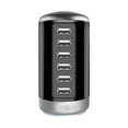 thumbnail image 1 of Lksixu 6 USB Smart Fast Charger 6A Multi-port USB Cylindrical Charger,applicable To Android And IOS Mobile Phones, MP3/MP4, Cameras, Tablets,etc. Fast Charging Socket fast charging socket Electronics, 1 of 7