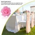 thumbnail image 3 of transemion Pack of 50 Artificial Bionic Flowers PE Foam Simulation Roses Fake Flower Decorations Wedding Party Engagement Presents Dark Pink, 3 of 9