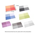 thumbnail image 4 of fastboy Sets de Table Tissés Multicolores Style Simple Imperméable Isolation Chauffante Napperon Décoration Maison Nappe de Cuisine Noir, 4 of 6