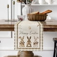 thumbnail image 1 of Yhmxh Easter Decorations,Easter Eggs,Easter Basket Stuffers Cute Rabbits Radish Eggs Themed Tablecloth Linen Printed Table Flag Easter Restaurant Decoration 4 Sizes Available Flax Tables Flags, 1 of 6