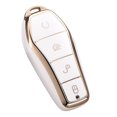 thumbnail image 3 of Housse de Protection pour Clé Auto, Protecteur, Étui de Clé de Voiture en TPU pour Atto 3, Remplacement, Haute Qualité, Blanc, 3 of 8
