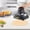 Beige, variant on Bowayaoa Air Fryer Silicone Mat, Multifunctional Heat Resistant Non Slip Mat for Oven Countertop, Easy Clean Thickened Pot Lid Mat for Kitchen