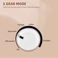 thumbnail image 3 of Yeacher Bouilloire Pliable 0,6 L de Voyage en Silicone Base en Acier Inoxydable Bouilloire de Camping 5 Modes Réglage de la Température, 3 of 8