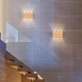 thumbnail image 3 of Modern Wall Sconces, Battery Operated LED Wall Light, Motion Sensor Magnetic Light Up Downlight, Bedside Sconce Wall Decor Light for Living Room Corridor Stairwell, 3 of 7