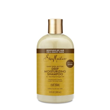 SheaMoisture Shampoo Deep Moisturizing Raw Shea Butter for Damaged Hair, 384 ml