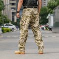thumbnail image 4 of Jamicy Pantalons Cargo Joggers pour Hommes Cadeau de la Saint-Valentin Pantalons Cargo Camouflage pour Hommes Pantalons de Randonnée en Plein Air Pantalons de Travail en Ripstop Pantalons à Multiples Poches, 4 of 6