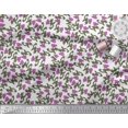 thumbnail image 3 of Soimoi Modal Satin Fabric Leaves & Floral Block Print Fabric by Yard 42 Inch Wide, 3 of 3