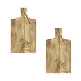 thumbnail image 2 of Melrose Planche à Découper Hauteur 18 Pouces Bois de Manguier Accessoires de Cuisine Planches de Service, 2 of 3