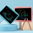 thumbnail image 2 of LCD Writing Tablet Doodle Board 15-Inch Colorful Drawing Tablet Writing Pad for Kids with 2 Stylus, Blue, 2 of 5