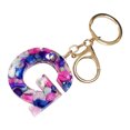 thumbnail image 1 of Fridja Mother's Day Custom Creative Keyring Clasp 26 English Letter Pendant Keyring, 1 of 8