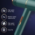 thumbnail image 4 of Hair Dryer, High-power, Home Salon, Hot Wind Comb, Low Radiation Ionic, 3 Wind Speeds, 3 Temperatures, Intelligent Temperature Control, Overheat Protection, Curling Comb Included, 4 of 9
