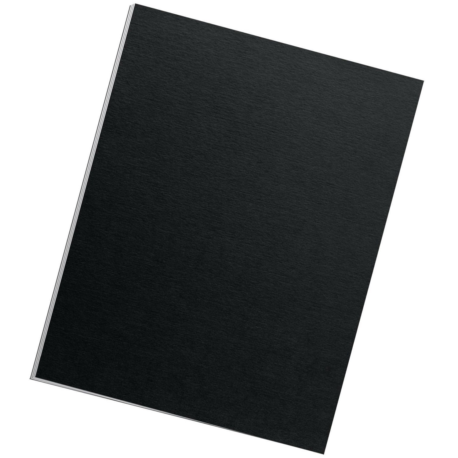 Couvertures de présentation Futura™-lettre, noir, 25/paq.