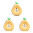 thumbnail image 1 of QualitChoice Cat Neck Cone Puppy Accessories Elizabethan Collars Adjustable Dogs Collar Breathable Surgery Kitten Cones Pineapple Pattern L 3Set, 1 of 6