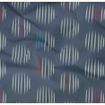 thumbnail image 4 of oneOone Organic Cotton Poplin Twill Fabric Line Geometric Print Fabric BTY 42 Inch Wide, 4 of 4