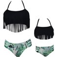 thumbnail image 1 of Girls Swimsuit High Waisted Two Pieces Bikini Set Swimwear Bathing Suits, 1 of 7
