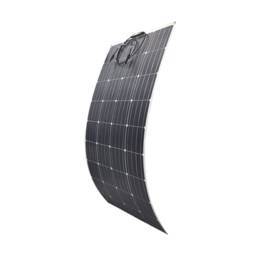 FixtureDisplays® Panneau Solaire Panneau Solaire Flexible 120W Mono Panneau Solaire Flexible Chargeur de Batterie 12V VR MA 15032
