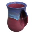 thumbnail image 2 of Clay in Motion Handwarmer Mug - Purple Passion - Right Handed,14 oz., 2 of 5