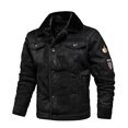 thumbnail image 1 of Qertyioot Tops for Men Fall Winter Casual Long Sleeve Button Fashion Jacket, 1 of 2