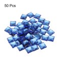 thumbnail image 3 of Unique Bargains 50 Pcs Acrylic Flat Back Rhinestones 12mm Square Artificial Gemstone for Crafts Costume Jewelry Making Deep Blue, 3 of 7