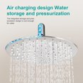 thumbnail image 4 of Rain Shower Head Round Shower Head High Flow Stainless Steel Rainfall Shower Head High Pressure Design (BChrome ), 4 of 6