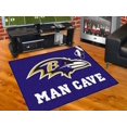 thumbnail image 1 of NFL - Baltimore Ravens Man Cave All-Star Mat 33.75"x42.5", 1 of 2