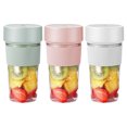 thumbnail image 2 of Transemion Usb Rechargeable Portable Juicer Electric Juicer Machine Cup Wireless Mini Smoothie Blender Mixer Fruit Juice Maker pink, 2 of 5