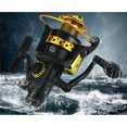 thumbnail image 5 of P-KV Spinning Fishing Reel Front Rear Double Brake 5.5:1 Super Strong Dual High Low Speed Carp Lure Reel Feeder Wheel ,Rigid Aluminum Skeletal Frame, 5 of 5