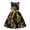 Yellow, variant on Girls Dresses Butterfly Print Sleeveless Casual Dress for Toddler Kids Girls Stylish Flowy Dresses with Bow Belt Toddler Dress Pink 5 Years-6 Years
