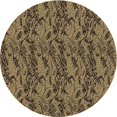 thumbnail image 1 of Ahgly Company Machine Washable Indoor Square Transitional Peru Brown Area Rugs, 3' Square, 1 of 7