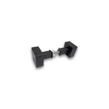 Door Knob Square 2” Stainless Steel 304 Grade – Shower Glass Door Handle Pull Knob, Wooden & Fiberglass Doors – Satin SS, Black Matte, PVD Gold