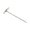 Silver, variant on Mahogany Thumb Piano Tuning Mallet Tool Portable Mbira Adjustment Instrument for Musicians