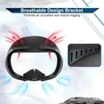 thumbnail image 4 of Facial Interface for Meta Quest 3S - Upgraded Wider PU & Ice Silk Face Cover Pads, Anti-Fog, Anti-Light Leakage VR Headset Accessories for Oculus with Lens Protector Cushion, 4 of 6
