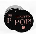 thumbnail image 2 of Inkdotpot Pack Of 50 Ready To Pop Baby Shower Favor Paper Tags Craft Real Rose Gold Foil Hang Tags, 2 of 6