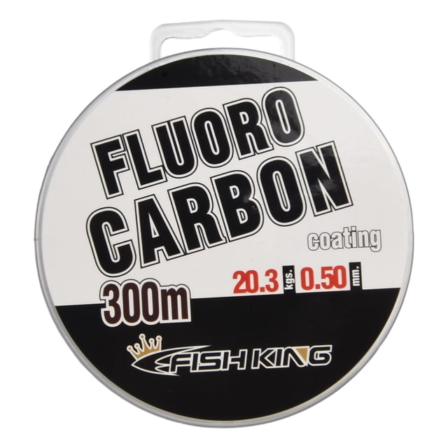 Bgsha Ligne de Pêche au Fluor 300 m 0,3-0,5 mm Lignes de Pêche Ligne de Bas de Ligne