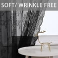 thumbnail image 4 of TIMIFIS Window Screening Semi Sheer Curtains For Bedroom Long Grommet Vertical Window Curtains Drapes With Light Through For Living Room New Home Essentials, 4 of 6